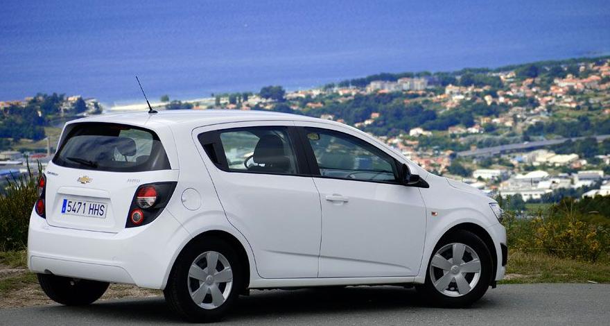 Chevrolet Aveo1.2 rent a car Ibiza