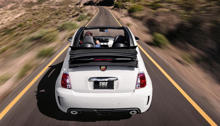 Test conduccion por Ibiza Fiat 500 Cabrio