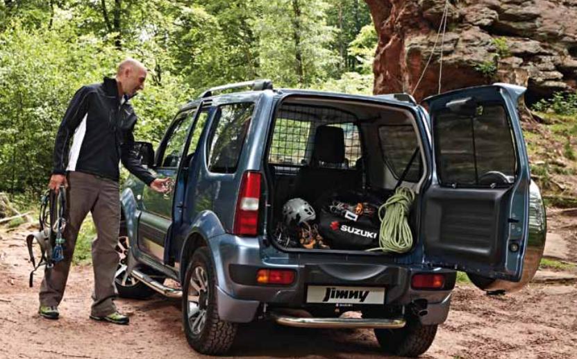 maletero el Jimny por Ibiza