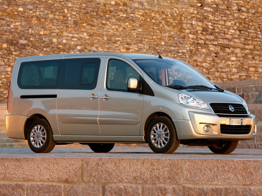 Fiat Scudo 9 plazas rent a car Ibiza